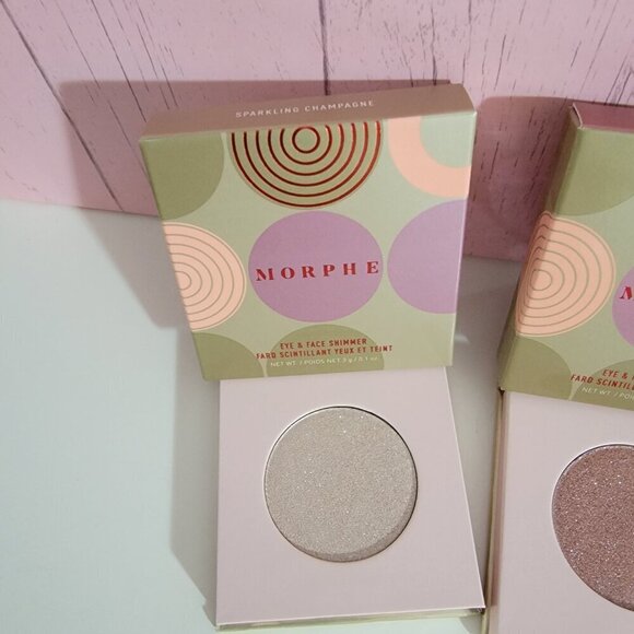 NWT Morphe Limited Edition Eye & Face Shimmer Highlighter, Sparkling Champagne - Picture 6 of 8